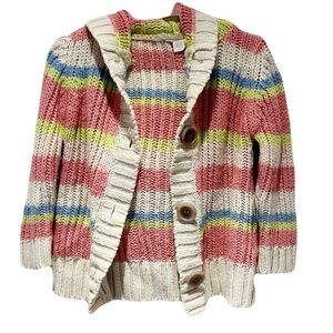 Pumpkin patch hooded cardigan